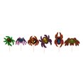 thumbnail image 1 of Halloween Cupcake Toppers 1 to 2 Inch Halloween Decorations 6 Pack Halloween Cake Decorations for Halloween Party Supplies Treat Displays Holiday Celebrations, 1 of 5