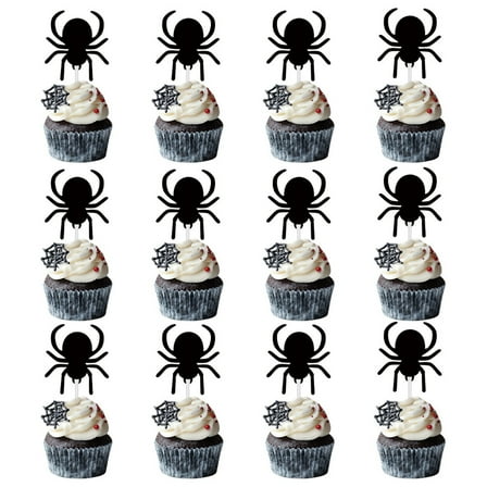 Halloween Cupcake Toppers,Stitch Cupcake ToppersHalloween Cake Decorations Halloween Cake Topper