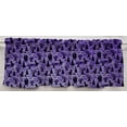 thumbnail image 1 of Halloween Curtain Panels by Penny's Needful Things (Set of 2) 24 Inch Long UNLINED (Haunted Houses & Witches), 1 of 1