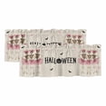 thumbnail image 1 of Halloween Curtain Valances for Windows, Kitchen Valance Window Treatments Panel 2 Pack, Pink Ballet Skull Bat Rustic Rod Pocket Short Curtains for Bathroom Bedroom 42 x 18 Inch, 1 of 8