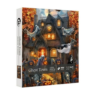 SunsOut ハロウィーン幽霊屋敷ジグソーパズル(1000ピース) Sunsout