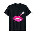 thumbnail image 1 of Halloween Cute Botox Lip Filler Nurse Injector Esthetician T-Shirt, 1 of 5