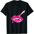 thumbnail image 1 of Halloween Cute Botox Lip Filler Nurse Injector Esthetician T-Shirt, 1 of 5