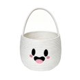 thumbnail image 1 of Halloween Cute Cotton Rope Baskets,Halloween Trick Or Treat Basket,Woven Storage Basket,Halloween Decorations Indoor, 1 of 6