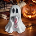 thumbnail image 1 of Halloween Cute Ghost Holding Coke Figurine, Resin Tabletop Decor for Party Shelf Display, 1 of 7