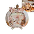 thumbnail image 1 of Halloween Cute Ghost Pumpkin Mini House, Pumpkin Miniature Toilet Scene, Wooden Ghost Decor, Halloween Home Desktop Decor, Gifts for Women, Halloween Gifts 7.87x7.87 inches, 1 of 6
