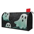 thumbnail image 1 of Halloween Cute Ghost Spider Web Mailbox Covers,Magnetic 21x25.5 Inch Mailbox Wrap Waterproof Durable Fall Welcome Box Wrap for Yard Farmhouse Decorative, 1 of 4