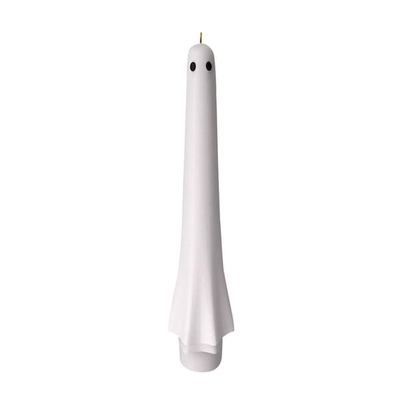 Halloween Cute Ghost Taper Candless for Home Decor, Spooky Shaped Wax Candless for Party Table Centerpieces and Gift Giving
