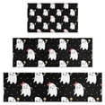 thumbnail image 1 of Halloween Cute Ghosts Pattern Kitchen Rugs Sets Of 3,Kitchen Runner Rugs Non Skid Washable,Decorative Kitchen Floor Mats for Kitchen,Sink,Laundry,17"x30"+ 17"x47" + 17"x59", 1 of 6