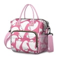 thumbnail image 1 of Halloween Cute Ghosts on Pink Pattern Womens Lunch Box for Work,Insulated Large Lunch Bag for Tween and Teen,Loncheras Para Mujer,Leakproof Adult Lunch Bag for Work,Beach,Travel,Picnic,Camping, 1 of 7