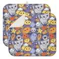 thumbnail image 1 of Halloween Cute Icons Collage Pattern Dish Drying Mat for Kitchen 1 Pack, Ultra Absorbent Microfiber Dishes Drainer Mats,16x18in(41x46cm), 1 of 6