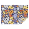 thumbnail image 1 of Halloween Cute Icons Collage Pattern Rectangle Tablecloth 60"x84",Waterproof Polyester Rectangle Table Cloth, Wipeable Spillproof Polyester Tablecloth for Dining, Camping, Indoor and Outdoor, 1 of 5