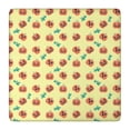 thumbnail image 1 of Halloween Cute Pumpkin Faces Square Fitted Tablecloth with Elastic Edge,Square Table Cover,Washable Elastic Table Cover for Home Kitchen Party Decor 36"x36", 1 of 6