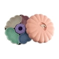 thumbnail image 1 of Halloween Cute Pumpkin Serving Tray with Lid, Detachable Divided Compartment Pumpkin Shape Snack Box, Thanksgiving Pumpkin Candy Box for Halloween Candy Appetizer Nuts Snack Food, 1 of 6
