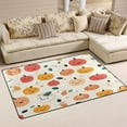 thumbnail image 1 of Halloween Cute Pumpkin Soft Polyester Area Rug 31''x20'', Non Slip, Memory Foam, Water Absorbent, 1 of 7