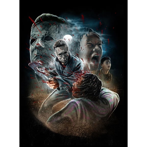 Halloween DIY 5D Diamond Painting Kits for Adults Ghost Full Round Drill (12x16 inch) Diamond Crystal Gem Arts Painting Craft for Home Wall Decor