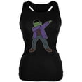 thumbnail image 1 of Halloween Dabbing Frankenstein's Monster Juniors Soft Tank Top Black MD, 1 of 1