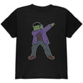 thumbnail image 1 of Halloween Dabbing Frankenstein's Monster Youth T Shirt Black Youth X-SM, 1 of 1