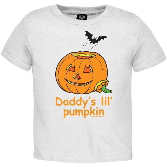 Halloween Daddy's Pumpkin Toddler T-Shirt - 3T