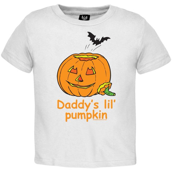 Halloween Daddy's Pumpkin Toddler T-Shirt - 3T