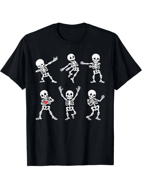 Halloween Dancing Costume Dab Dance Gift Ready Design For Casual Style T-Shirt, Size S-5XL