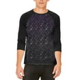 thumbnail image 1 of Halloween Dark Elf Shadow Scale Armor Mens Raglan T Shirt, 1 of 2