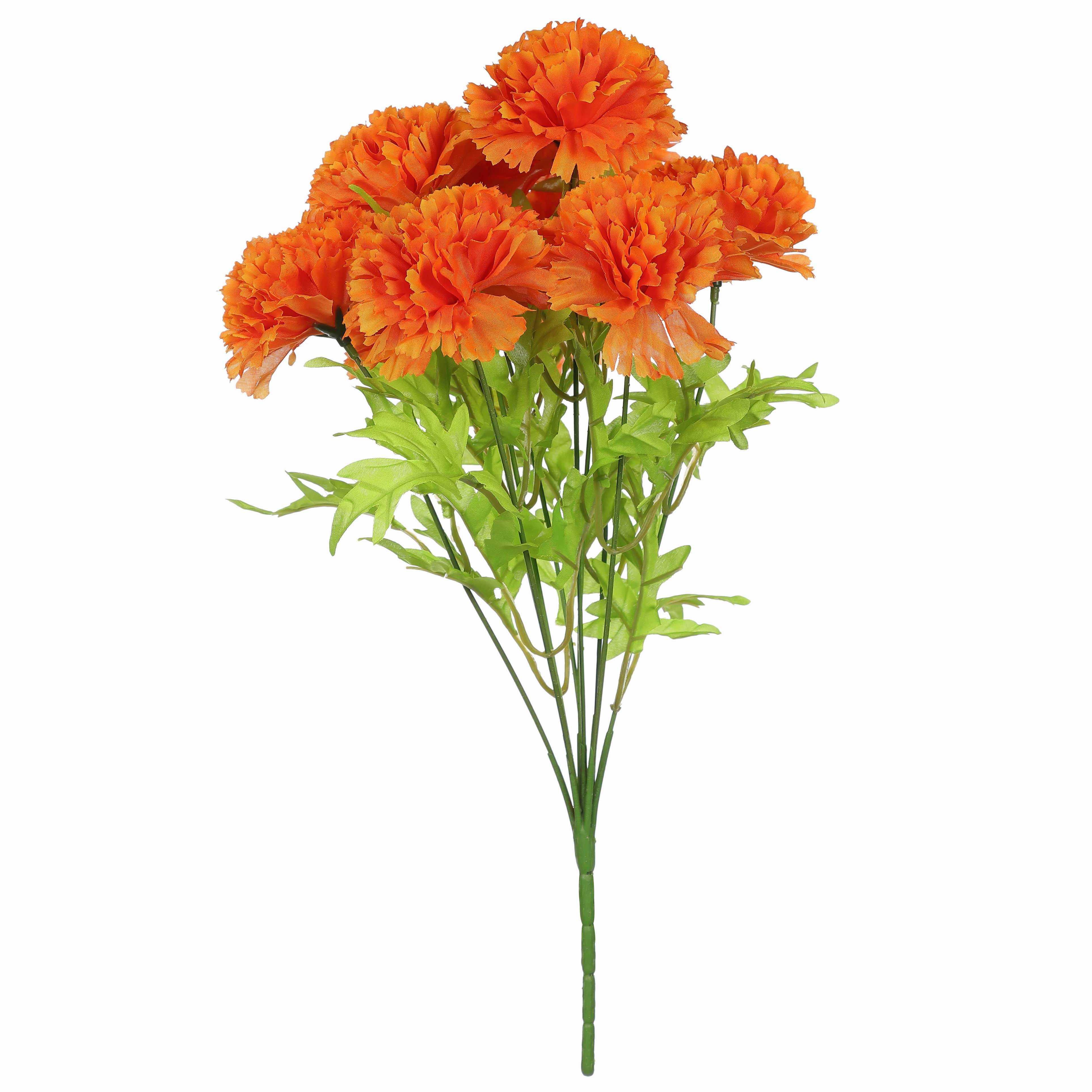 Day of the Dead Orange Marigold Flower Pick by Way To Celebrate Dia de