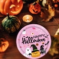 thumbnail image 1 of Halloween Decor, Cute Pumpkin Ghost Paper Plates Napkin Tableware Set Halloween Party Tableware Thanksgiving Day Fall Decor Supplies Tableware Set, 1 of 6