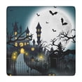 thumbnail image 1 of Halloween Decor Elastic Edge Tablecloth 34x34 Inch Square - Features Spooky Motifs Perfect for Coffee Table Protection, 1 of 6
