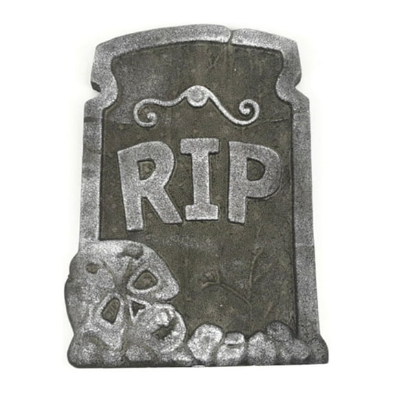 Halloween Decor Foam Tombstone With RIP Letters Skull Skeleton Horror Props for Halloween Home Party Haunted House Decoration Supplies Accessories