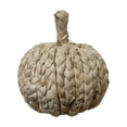 thumbnail image 1 of Halloween Decor, Hand-Woven Pumpkin Ball with Straw Woven with Jute Twine Pattern for Home Decor, Polyester, for Halloween Home Decor, Thanksgiving Tabletop, Autumn Fall Party and Holiday Gift, 1 of 5