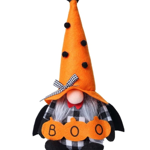 Halloween Decor Indoor Plush Gnome Figurine Style B Spooky Halloween Decorations Fall Decorations for Home Tabletop Bearded Female Dwarf Scandinavian Scandinavian Gnome Festive Room Accent