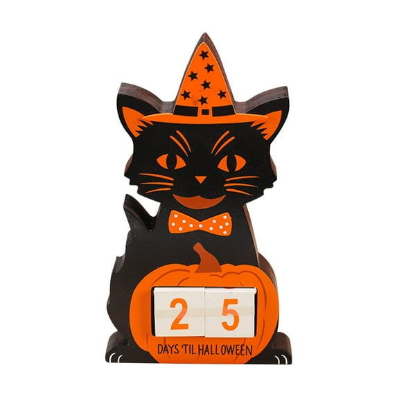 Halloween Decor New Halloween Calendar Countdown Skull Head Pumpkin Artifact Display Halloween Decorations Outdoor Halloween Decorations Indoor