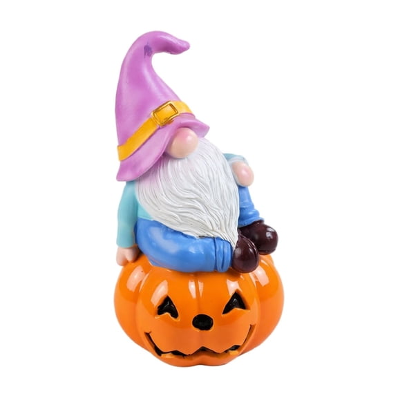 Halloween Decor Outdoor Indoor Fall Home Decor Resin Garden Statue Whimsical Spooky Figure for Porch Mantel Office Table Single Piece