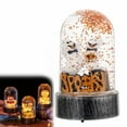thumbnail image 1 of Halloween Decor - Plastic Desktop Ornament - 1×Halloween Night Light Desktop Ornament - Halloween Snow Globe Make Your Own Water Globes Create Snow Globe Arts and Crafts Kit for Boys and Girls 100Ml, 1 of 6