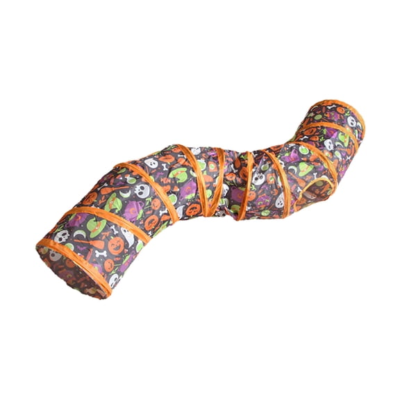 Halloween Decor Product Category Toy Tunnels | 2025 Halloween Channel Pet Cat Tunnel Large Rabbit Tunnel for Indoor Use