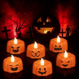 Huis Flameless Flickering LED Votive Tealight Candles Battery Operated With Time