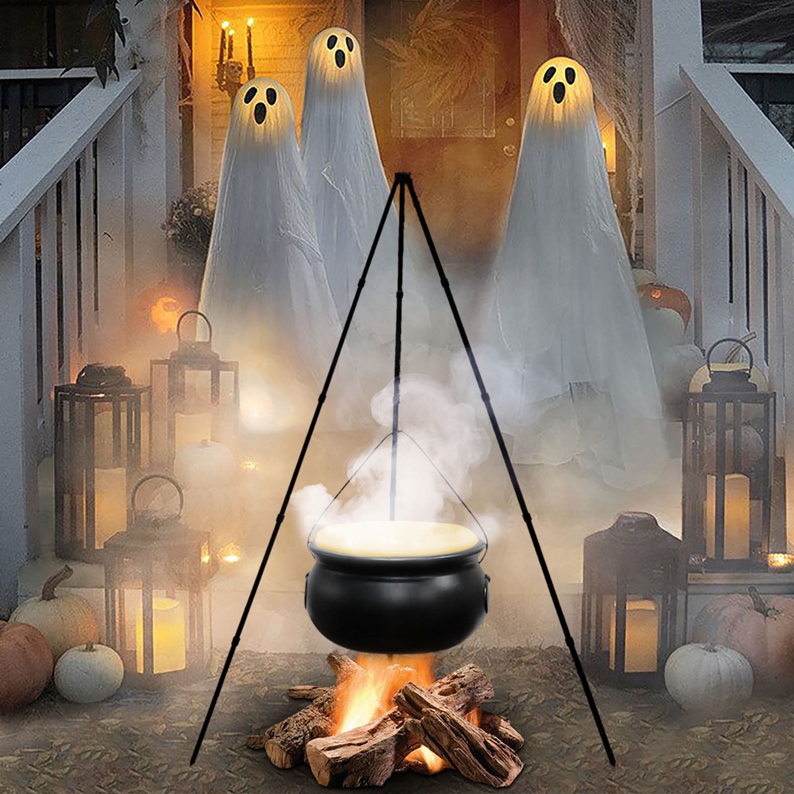 Halloween Decor Qwtwty Halloween Decorations Outdoor - Large Cauldron