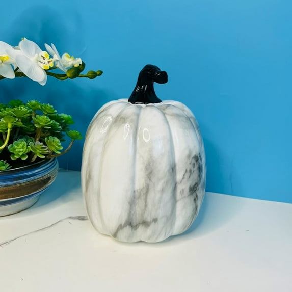 Halloween Decor Resin Pumpkin Ornament Deco Outdoor Resin Crafts Office Decorations Resin Artwork Pumpkin Decorating Pumpkin Decorations Props Artificial Outdoor Home Decor Res Halloween Decorations