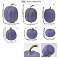 thumbnail image 1 of Halloween Decor Sale,7Pcs Assorted Sizes Halloween Pumpkin Model Artificial Craft Fall Harvest Thanksgiving Decoration, 1 of 3