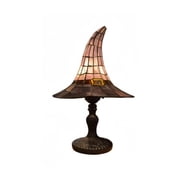 Halloween Decor Witch Hat Lamp, LED Halloween Night Light, Halloween Decorations Indoor, Witchy Decor for Shelf Mantel Table, Gothic Home Decoration