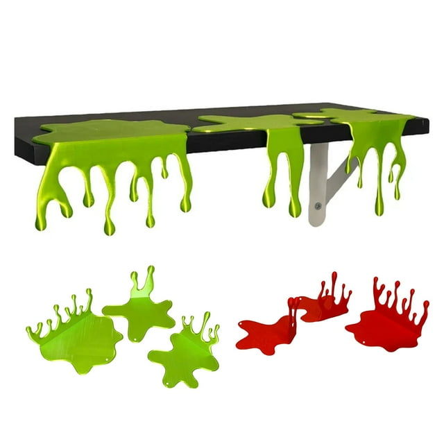 Decoration Drop Shelf Metal Gothic Art Drop Shelf Interesting Drop