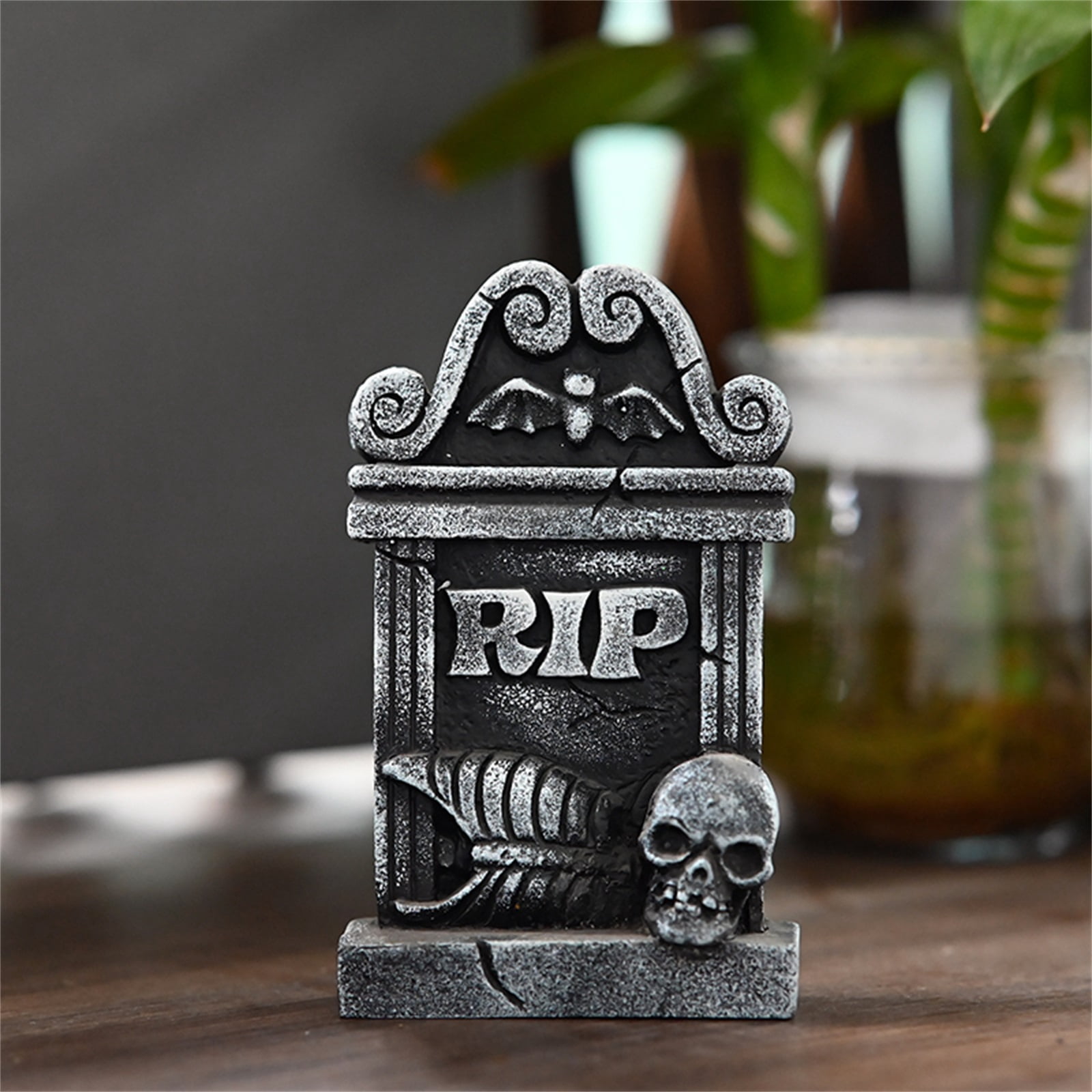 Halloween Decoration Indoor foam Tombstones Statue Halloween foam ...