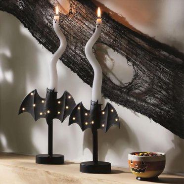 Halloween Decorations Candle Holder Light-up
