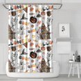 thumbnail image 1 of Halloween Decoration Pattern Shower Curtain 72"x72" ,Bathroom Decorative Shower Curtains Set with 12 Hooks,Modern Waterproof Washable Shower Curtain, 1 of 6