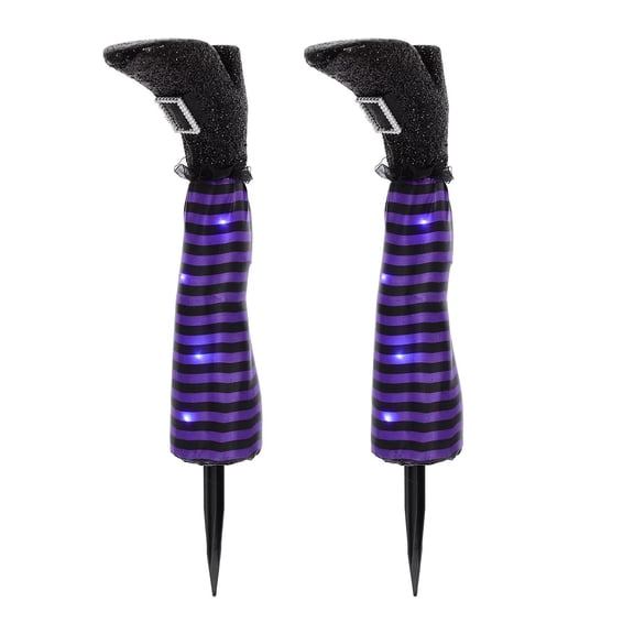 Halloween Decoration Prosthetic Witch Leg Garden Decorations