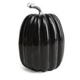 thumbnail image 1 of Halloween Decoration Pumpkin, Artificial Pumpkin Farmhouse Country Style Autumn Thanksgiving Dining Table Central Decoration Kitchen Decoration Black, 1 of 7