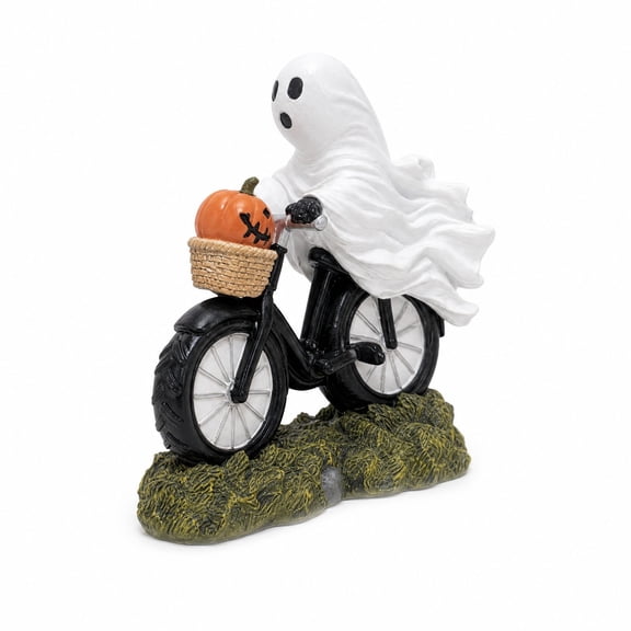 Halloween Decoration Resin Ghost Figurine Small Ghost Sculpture Spooky Desktop Ornament For Halloween Living Room Desktop Decor