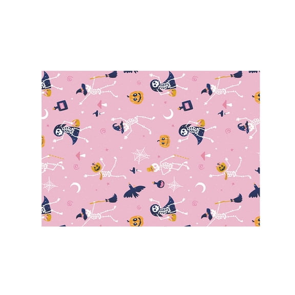 Halloween Decoration, Single sided Wrapping Paper, Halloween Pumpkin Ghost Cat Wrapping Paper, 27.56x19.68 Inch Single Side Gift Wrap, Spider Web Design for Holiday Party Birthday Craft Decoration