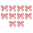 Decorations 10Pcs Christmas Bows Various Styles Bows Fabric Christmas